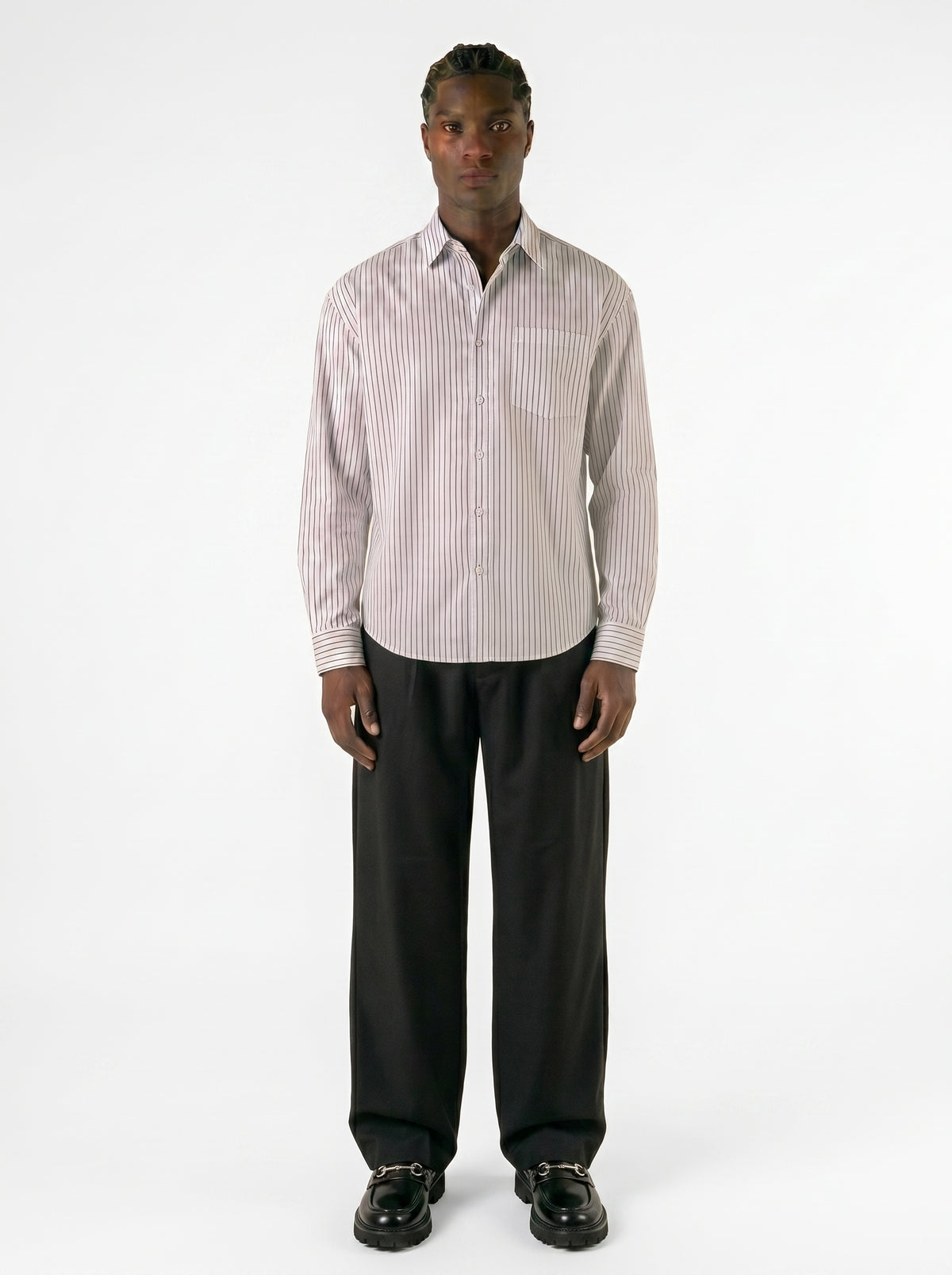 instripe Relaxed Fit Shirt